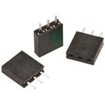 HARWIN Straight Through Hole Mount PCB Socket, 4-Contact, 1-Row, 2.54mm Pitch, Solder Termination