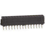 Hirose DF11 Series Straight Through Hole Mount PCB Socket, 30-Contact, 2-Row, 2mm Pitch, Solder Termination
