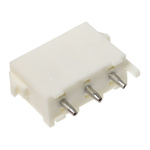 TE Connectivity Universal MATE-N-LOK Series Straight Through Hole Mount PCB Socket, 3-Contact, 1-Row, 6.35mm Pitch,