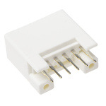TE Connectivity MULTILOCK 070 Series Straight Through Hole Mount PCB Socket, 6-Contact, 1-Row, 3.5mm Pitch, Solder