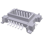 TE Connectivity Fine Stack Series Straight Surface Mount PCB Socket, 12-Contact, 2-Row, 0.8mm Pitch, Solder Termination