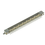 JAE FI-X Series Right Angle Surface Mount PCB Socket, 30-Contact, 1-Row, 1mm Pitch, Solder Termination