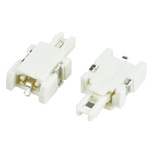 JST LEB Series Right Angle PCB Socket, 1-Contact, 1-Row, 4mm Pitch, Solder Termination