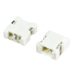 JST LEB Series Right Angle Surface Mount PCB Socket, 1-Contact, 1-Row, 4mm Pitch, Solder Termination