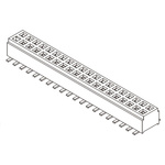 Samtec CLM Series Straight Surface Mount PCB Socket, 20-Contact, 2-Row, 1mm Pitch, Solder Termination