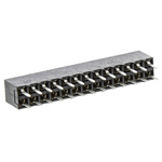 TE Connectivity AMPMODU MOD IV Series Straight Through Hole Mount PCB Socket, 26-Contact, 2-Row, 2.54mm Pitch, Solder