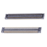 Molex SlimStack Series Straight Surface Mount PCB Socket, 100-Contact, 2-Row, 0.4mm Pitch, Solder Termination