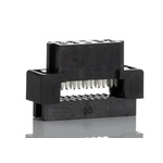 Molex Milli-Grid Series Straight Through Hole Mount PCB Socket, 10-Contact, 2-Row, 2mm Pitch, IDC Termination
