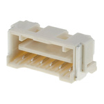 Molex CLIK-Mate Series Right Angle Surface Mount PCB Socket, 6-Contact, 1-Row, 2mm Pitch, Solder Termination