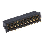 HARWIN M80 Series Straight Through Hole Mount PCB Socket, 20-Contact, 2-Row, 2mm Pitch, Solder Termination