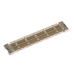 Hirose FunctionMAX FX10 Series Straight Surface Mount PCB Socket, 10, 100-Contact, 2-Row, 0.5mm Pitch, Solder