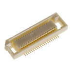 Hirose FunctionMAX FX8 Series Straight Surface Mount PCB Socket, 40-Contact, 1-Row, 0.6mm Pitch, Solder Termination