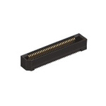 Hirose ER8 Series Straight Surface Mount PCB Socket, 40-Contact, 2-Row, 0.8mm Pitch, Solder Termination