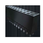 Samtec ESW Series Straight Through Hole Mount PCB Socket, 20-Contact, 2-Row, 2.54mm Pitch, Solder Termination