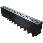 Samtec FHP Series Vertical Through Hole Mount PCB Socket, 5-Contact, 1-Row, 3.96mm Pitch, Solder Termination