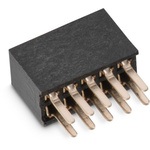 Wurth Elektronik WR-PHD Series Straight PCB Socket, 14-Contact, 2-Row, 1.27mm Pitch
