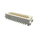Amphenol Communications Solutions Conan Lite Series Straight, Vertical PCB Mount PCB Socket, 25-Contact, 1mm Pitch,