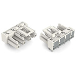 Wago 770 Series Angled PCB Mount PCB Socket, 4-Contact, 1-Row, 10mm Pitch, Cage Clamp Termination