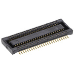 Molex SlimStack Series Straight Surface Mount PCB Socket, 50-Contact, 2-Row, 0.5mm Pitch, Solder Termination