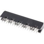 Hirose HIF3FB Series Straight Through Hole Mount PCB Socket, 34-Contact, 2-Row, 2.54mm Pitch, Solder Termination