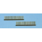 E-TEC SIB Series Straight Through Hole Mount PCB Socket, 32-Contact, 1-Row, 2.54mm Pitch, Solder Termination