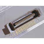 KEL Corporation 8900 Series Right Angle Through Hole Mount PCB Socket, 20-Contact, 2-Row, 2.54mm Pitch, Solder
