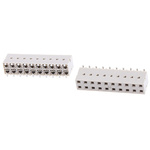 Amphenol Communications Solutions Straight Surface Mount PCB Socket, 20-Contact, 2-Row, 2.54mm Pitch, Solder Termination