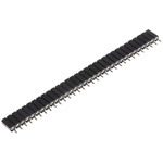 ASSMANN WSW AW 127 Series Straight Through Hole Mount PCB Socket, 32-Contact, 1-Row, 2.54mm Pitch, Solder Termination