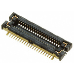 Hirose FX12 Series Straight Surface Mount PCB Socket, 40-Contact, 2-Row, 0.4mm Pitch, Solder Termination