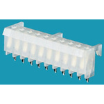 Molex KK 396 Series Straight Through Hole Mount PCB Socket, 10-Contact, 1-Row, 3.96mm Pitch, Solder Termination