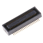 Molex SlimStack Series Straight Surface Mount PCB Socket, 40-Contact, 2-Row, 0.5mm Pitch, Solder Termination