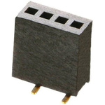 HARWIN M52 Series Straight Surface Mount PCB Socket, 25-Contact, 1-Row, 1.27mm Pitch, Solder Termination