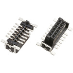 Harting Har-Flex Series Straight Surface Mount PCB Socket, 50-Contact, 2-Row, 1.27mm Pitch, Solder Termination