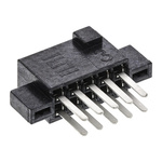 Samtec SFM Series Straight Through Hole Mount PCB Socket, 10-Contact, 2-Row, 1.27mm Pitch, Solder Termination
