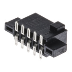 Samtec SFM Series Straight Surface Mount PCB Socket, 10-Contact, 2-Row, 1.27mm Pitch, Solder Termination