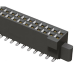 Samtec SFM Series Straight Surface Mount PCB Socket, 30-Contact, 2-Row, 1.27mm Pitch, Solder Termination