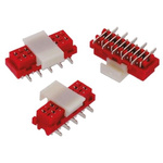 Wurth Elektronik 6903 Series Right Angle Surface Mount PCB Socket, 8-Contact, 2-Row, 1.27mm Pitch, Solder Termination