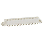 Hirose DF9 Series Straight Surface Mount PCB Socket, 41-Contact, 2-Row, 1mm Pitch, Solder Termination