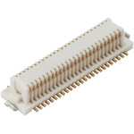 Hirose DF12 Series Straight Surface Mount PCB Socket, 60-Contact, 2-Row, 0.5mm Pitch, Solder Termination
