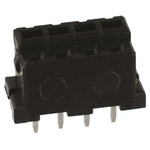 Hirose DF3 Series Straight Through Hole Mount PCB Socket, 3-Contact, 1-Row, 2mm Pitch, Solder Termination
