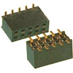 Amphenol Communications Solutions MINITEK Series Straight Surface Mount PCB Socket, 16-Contact, 2-Row, 1.27mm Pitch,