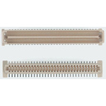 Molex PMC Mezzanine Series Straight Surface Mount PCB Socket, 64-Contact, 2-Row, 1.0mm Pitch, Solder Termination