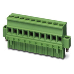 Phoenix Contact MVSTBR 2.5/18-STF-5.08 Series PCB Terminal Block, 18-Contact, 5.08mm Pitch, Screw Termination