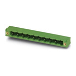 Phoenix Contact MC 1.5/11-G-3.5 P26 THR Series PCB Terminal Block, 11-Contact, 3.5mm Pitch, Solder Termination