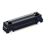 Hirose FX23 Series Right Angle PCB Mount PCB Socket, 40-Contact, 2-Row, 0.5mm Pitch, Solder Termination