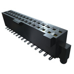 Samtec SFML Series Straight Surface Mount PCB Socket, 30-Contact, 2-Row, 1.27mm Pitch, Solder Termination