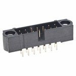 HARWIN M80-500 Series Vertical Through Hole Mount PCB Connector, 8-Contact, 2-Row, 2mm Pitch, Solder Termination