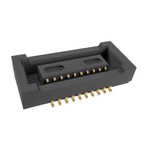 Amphenol Communications Solutions BergStak Series PCB Mount PCB Connector, 20-Contact, 2-Row, 0.4mm Pitch, Pin