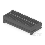 TE Connectivity MICRO CT Series Straight Cable Mount, IDC PCB Socket, 15-Contact, 1-Row, 1.2mm Pitch, IDC Termination