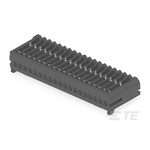 TE Connectivity MICRO CT Series Straight Cable Mount, IDC PCB Socket, 19-Contact, 1-Row, 1.2mm Pitch, IDC Termination